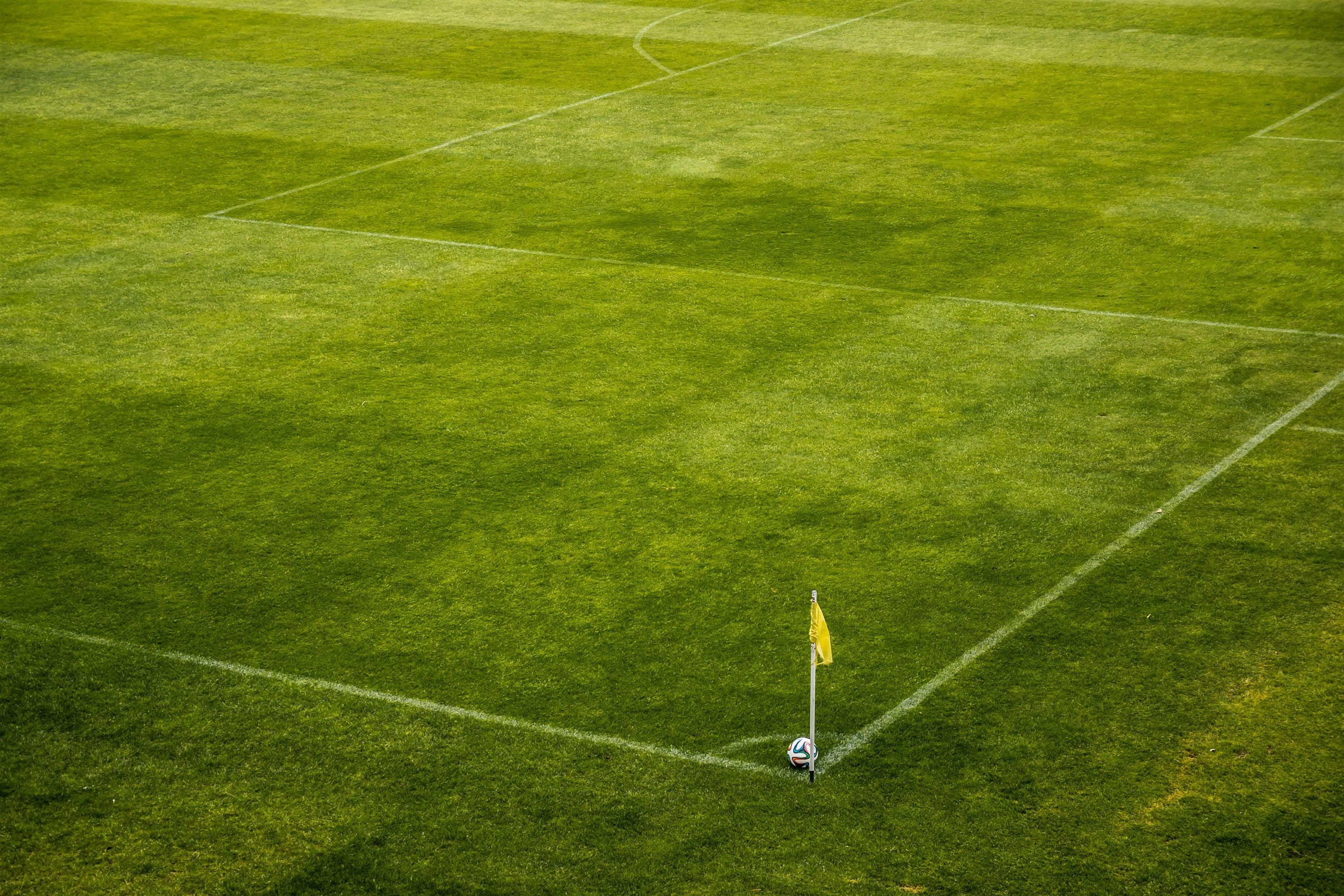 Corner of a Football Stadium